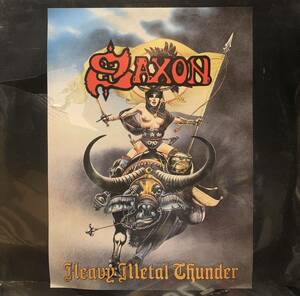 saxon heavy metal thunder(2LP)コレクターズレコード　未開封