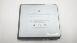 ラスト　4点灯　Apple Power Book G4 A1001用 純正バッテリー　M8511　14.4V　中古動作品　⑤