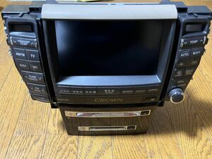 18クラウン後期　マルチナビゲーション完動品　ゼロクラウン