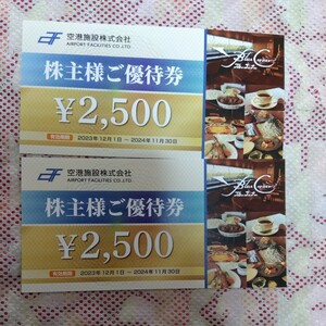 送料込! 空港施設 株主優待券 5000円分 ブルーコーナー UC 店