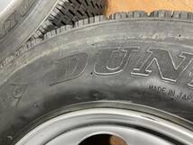 225/80R17.5 (123/122L) DUNLOP DECTES SP081【2018年】(スチールホイール) J17.5x6.00C 135-9CS 6H/222.25 6本セット！_画像9