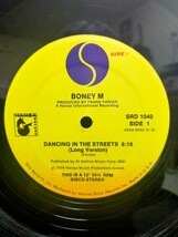 BONEY M - DANCING IN THE STREETS(Long Version)【12inch】1978' Us Original/STERLING刻印_画像2