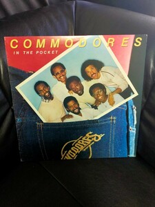 COMMODORES - IN THE POCKET【LP】1981' 国内見本盤