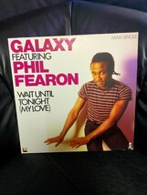 GALAXY Featuring PHIL FEARON - WAIT TONIGHT(MY LOVE)【12inch】1983' Germany盤/ISLAND LABEL_画像1