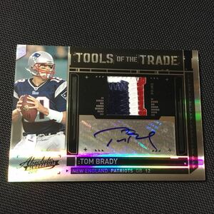 2010 Tom BRADY 3色パッチ+Auto ５枚限定