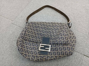 ◯FENDI　フェンディ　ズッカ　傷汚れ有り　バッグ　