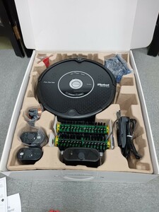 ●iRobot アイロボット ロボット掃除機 550 Pet Roomba ルンバ 箱付き ※ジャンク (チャージエラー3) 神奈川県より発送、直接取引OK