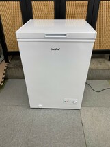 ●【売り切り】★現状品2021年製★ノンフロン冷凍庫 comfee コンフィー RCC100WH(E) 99L 冷凍庫 1ドア冷凍庫 業務用 家庭用 縦型冷凍庫_画像1