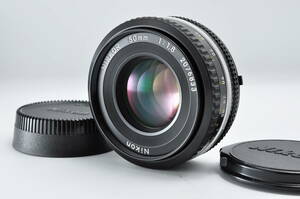 【極上美品】ニコン Nikon Ai-s AIS 50mm F1.8 パンケーキレンズ 単焦点 Fマウント Ai-S #0083