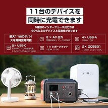 新品未開封 suaoki ポータブル電源 650W 非常用蓄電池 140400mAh/520Wh 大容量 バッテリー PD100W 双方向急速充電 PSE認証 純正弦波_画像2