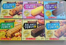 balancePOWER BIG バランスパワー ビッグ 6箱セット カロリーメイト系 栄養機能食品 お菓子 詰め合わせ_画像1