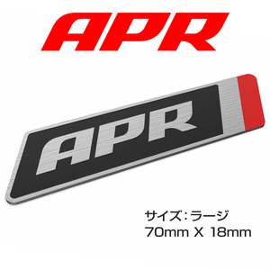 APR フラット バッジ エンブレム ラージ 正規品