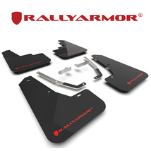 Rally Armor 2022- スバル クロストレック GUE GUD マッドフラップ ブラック/レッド 正規輸入品_画像1