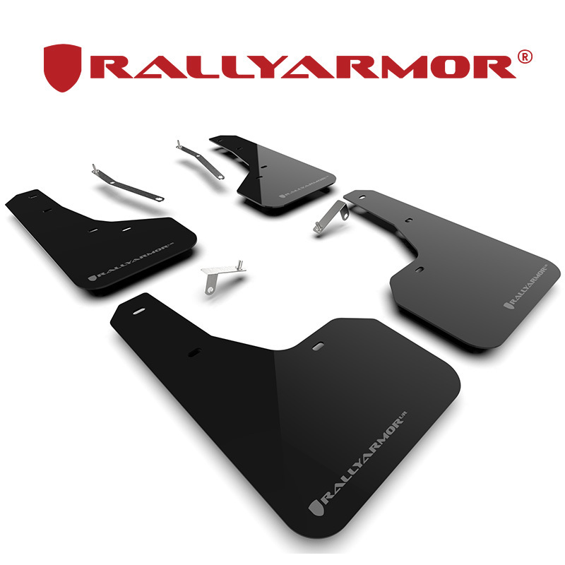 Rally Armor 2021- スバル フォレスター 後期 D型以降 SK5 SKE マッドフラップ ブラック/グレー 正規輸入品