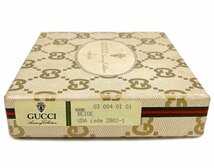 GUCCI グッチ がま口 コインケース 小銭入れ 財布 ウォレット GG柄 シェリーライン ブラウン系 オールドグッチ GG柄 ヴィンテージ 箱有_画像9