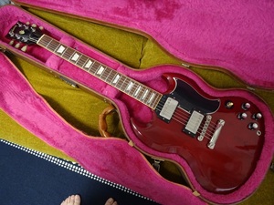 '96 Gibson SG61 CH、純正ブラウンハードケース付