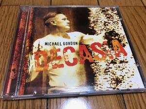 MICHAEL GORDON - DECASIA CD / ミニマル 腐蝕映像サウンドトラック 現代音楽 