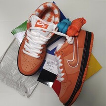 NIKE SB Dunk Low SP Concepts orange lobster ナイキ ダンク ロー コンセプツ オレンジ ロブスター FD8776-800 jordan ジョーダン_画像1