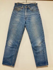 L-1192 Levi's リーバイス 626 デニムパンツ W30 ユーズド加工 テーパード ジーンズ ジーパン