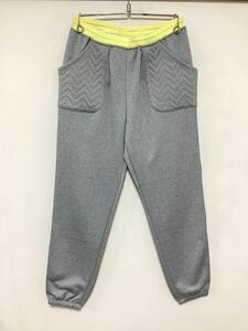 N-1142 adidas neo アディダスネオ ジャージパンツ S グレー テーパード ストレッチジャージパンツ