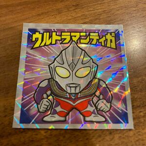 レッドシャーク　ウルトラマンティガ　ビックリマン風　マイナーシール　ULTRAMAN