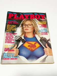 e プレイボーイ PLAYBOY 　1981年8月号　雑誌　女性　海外　洋書　グラビア　セクシー 女優　ブロンド　金髪　成人