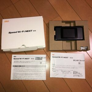 au speed wi-fi NEXT W06 ポケットwifi WiMAX 2＋