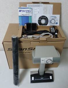 即決あり◆総スキャン10枚◆FUJITSU◆富士通◆ScanSnap SV600◆FI-SV600A◆600dpi◆非接触型A3対応オーバーヘッドスキャナ◆美品◆付属品