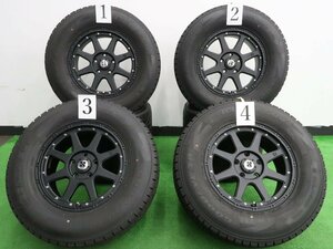 4本 ジープ ラングラー JL JK 社外 XTREME-J 17インチ 7.5J +40 5H PCD 127 スタッドレス グッドイヤー アイスナビ SUV 265/70R17 Jeep