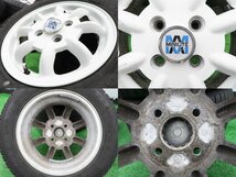 4本 MINILITE ミニライト 13インチ 4.00B スタッドレス グッドイヤー アイスナビ 155/65R13 ミラジーノ ヴィヴィオ エッセ オプティ ゼスト_画像6