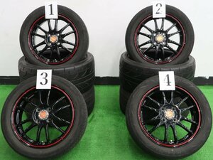 4本 S-HOLD 15インチ ラジアル ブリヂストン レグノ GRレジェーラ 165/55R15 N-BOX タント スペーシア ワゴンR デイズ ミラ 軽インチアップ