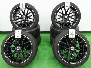 4本 ミニ R56 社外 RAYS セブリング GEM クロスフェード 17インチ 7J +38 +45 4H 100 ラジアル タイヤ 輸入 205/45R17 MINI R55 日本製