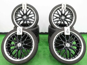 4本 ロクサーニ マルチフォルケッタ 19インチ 7.5J 114.3 ラジアル 輸入タイヤ タイヤおまけ 225/35R19 ノア ヴォクシー ステップワゴン