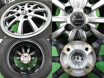 4本 社外 14インチ 5.5J +38 スタッドレス ヨコハマ アイスガード IG60 2021 185/70R14 アクア MXPK フィールダー 120 アクシオ ノート E12_画像6