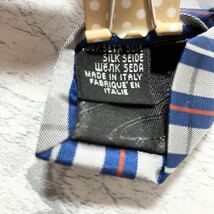 Vivienne Westwood　ヴィヴィアンウェストウッド　ネイビー　ストライプ　ネクタイ　オーブ柄　スーツ　ビジネス　装飾小物　1円スタート_画像4