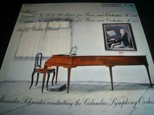 ゼルキン モーツァルト ピアノ協奏曲 16番 23 ロンド シュナイダー K.382 451 リマスター オリジナル紙 未使用美品