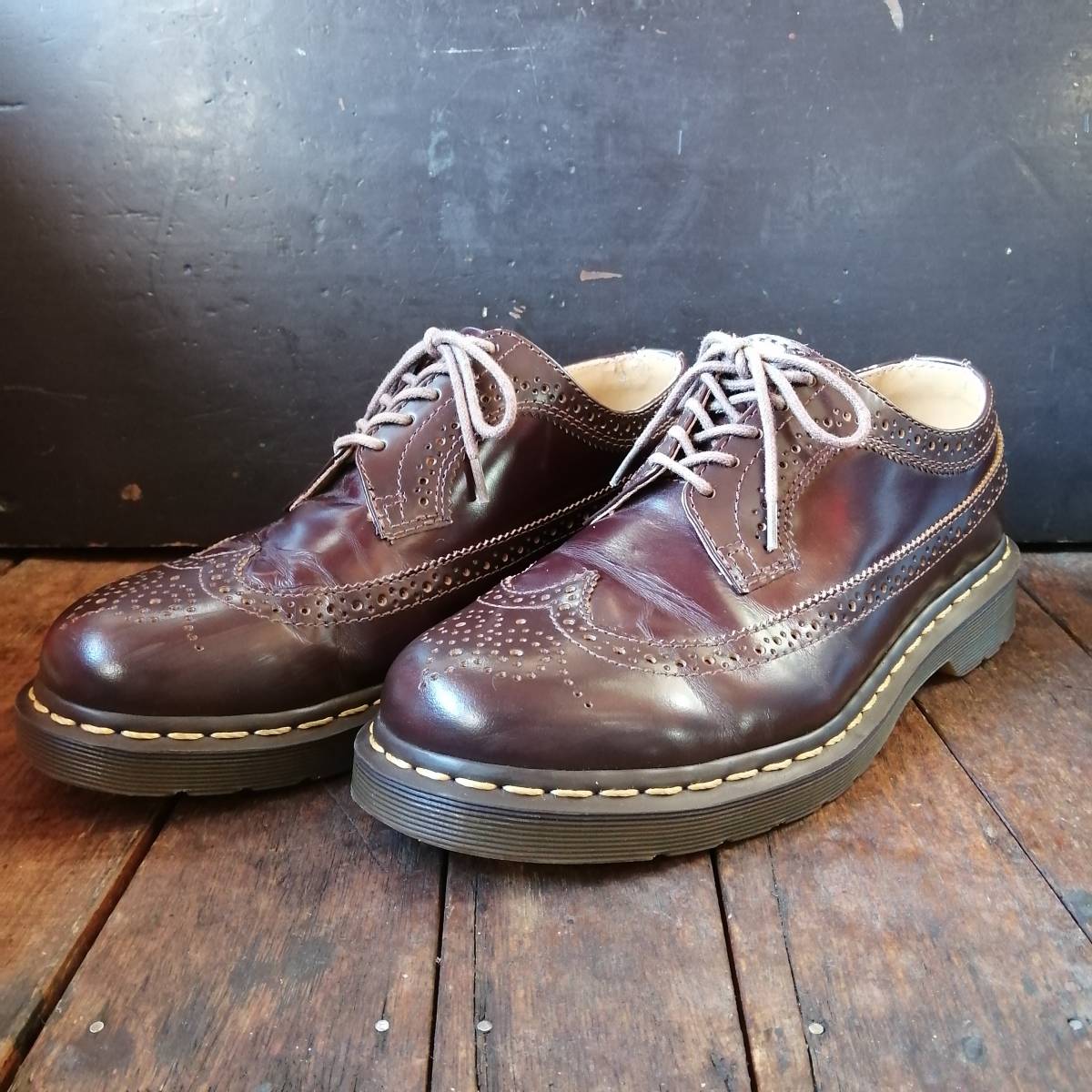 年最新Yahoo!オークション  dr martens ウイングチップの中古品