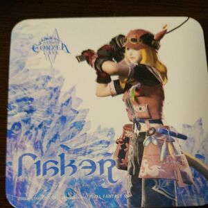 エオルゼアカフェ ジョブコースター 非売品 FF14 ファイナルファンタジー14 EORZEACAFE 漁師