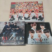 Sexy Zone　5th Anniversary Best　初回限定盤A　B　通常盤　3枚セット_画像1