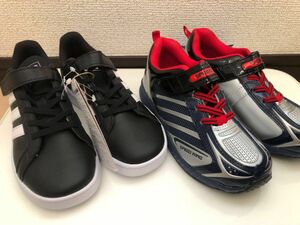 adidas☆アディダス☆SPEEDWING☆スピードウィング☆4cm防水☆キッズシューズ☆運動靴☆2足まとめて【サイズ20cm】