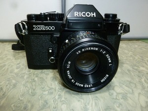 フイルム一眼　RICOH　XR500　50ｍｍF2