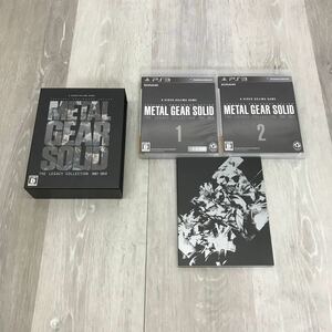 275 METAL GEAR SOLID THE LEGACY COLLECTION メタルギアソリッド レガシーコレクション 1987-2012 PS3 KONAMI 動作未確認