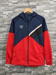 * бесплатная доставка *UMBRO Umbro Parker Zip выше жакет джерси спорт одежда мужской M размер 