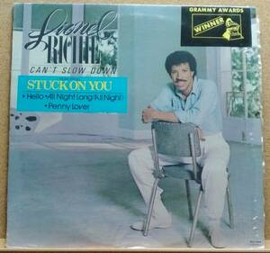 LP(シュリンク,シール帯付,R&B/ソウル,’83年盤,MLP-2800)ライオネル・リッチーLIONEL RICHIE/Can't Slow Down【同梱可能６枚まで】051121