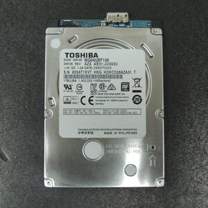 【検品済み/使用4時間】TOSHIBA 1TB ポータブルHDD MQ04UBF100 ケース取り外し品 管理:タ-26