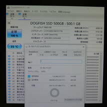 【検品済み/使用38時間】DOGFISH SSD 500GB SSDMCEAC060B3A 管理:タ-70_画像3