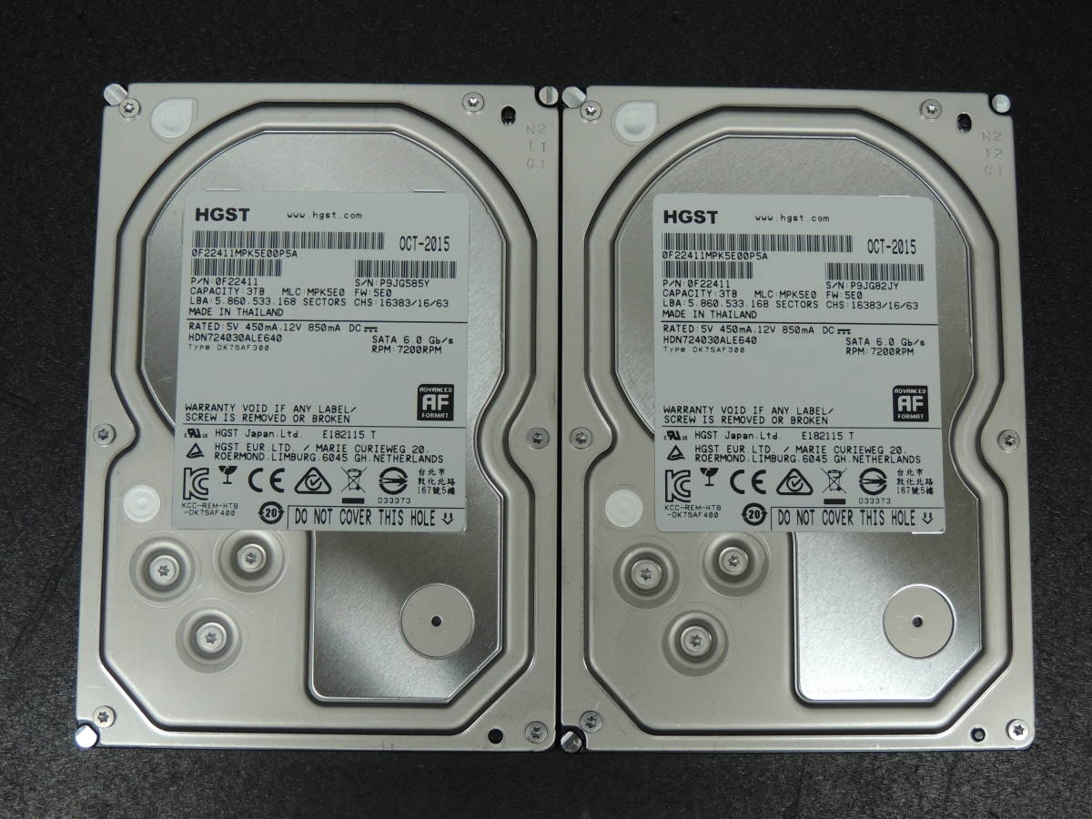 2023年最新】Yahoo!オークション -hdd 3tb 3.5 2台の中古品・新品・未