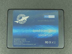 【検品済み/使用38時間】DOGFISH SSD 500GB SSDMCEAC060B3A 管理:タ-70