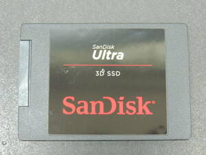 【検品済み/使用1479時間】SanDisk Ultra 3D NAND SSD 250GB SDSSDH3-250G 管理:タ-95