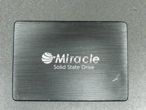 【検品済み/使用2339時間】Miracle ORIGINAL SSD 240GB 管理:チ-61